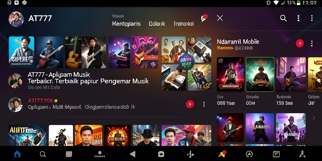 Tampilan menarik dari gameplay interaktif AT777.