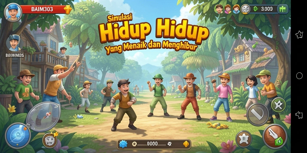 Tampilan menarik dari gameplay BAIM303 yang mendebarkan.