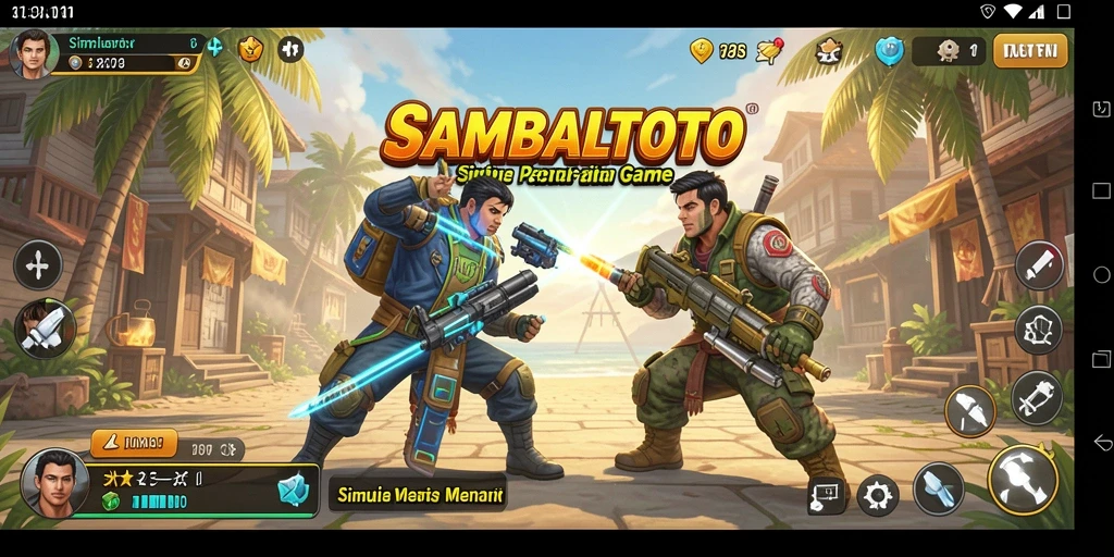 Tangkapan layar gameplay <strong>SAMBALTOTO</strong> yang menunjukkan aksi seru dalam simulasi.
