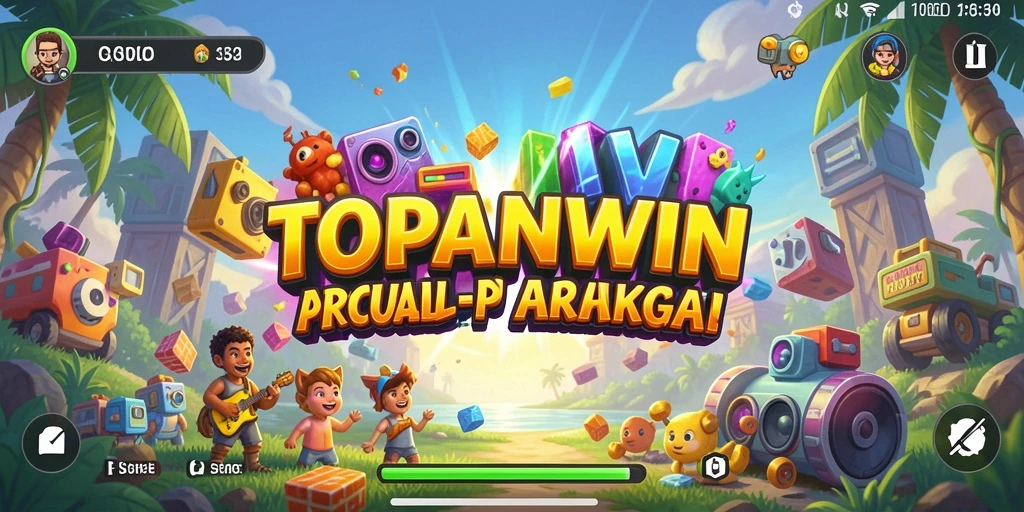 Screenshot utama TOPANWIN menampilkan gameplay yang seru dan menantang.