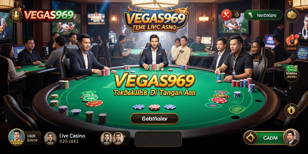 Gameplay Live Casino yang mendebarkan dan interaktif di VEGAS969.