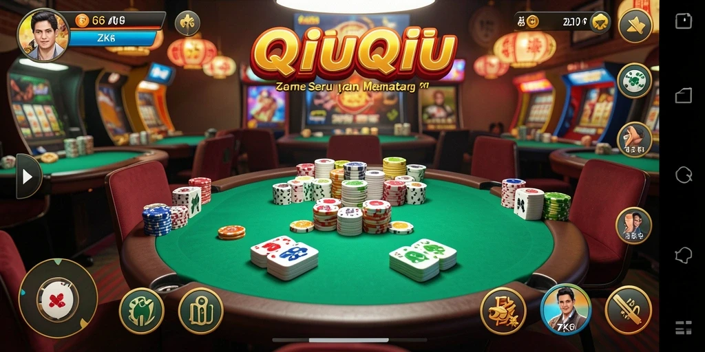 Gameplay seru QiuQiu di ZK6 dengan teman-teman.